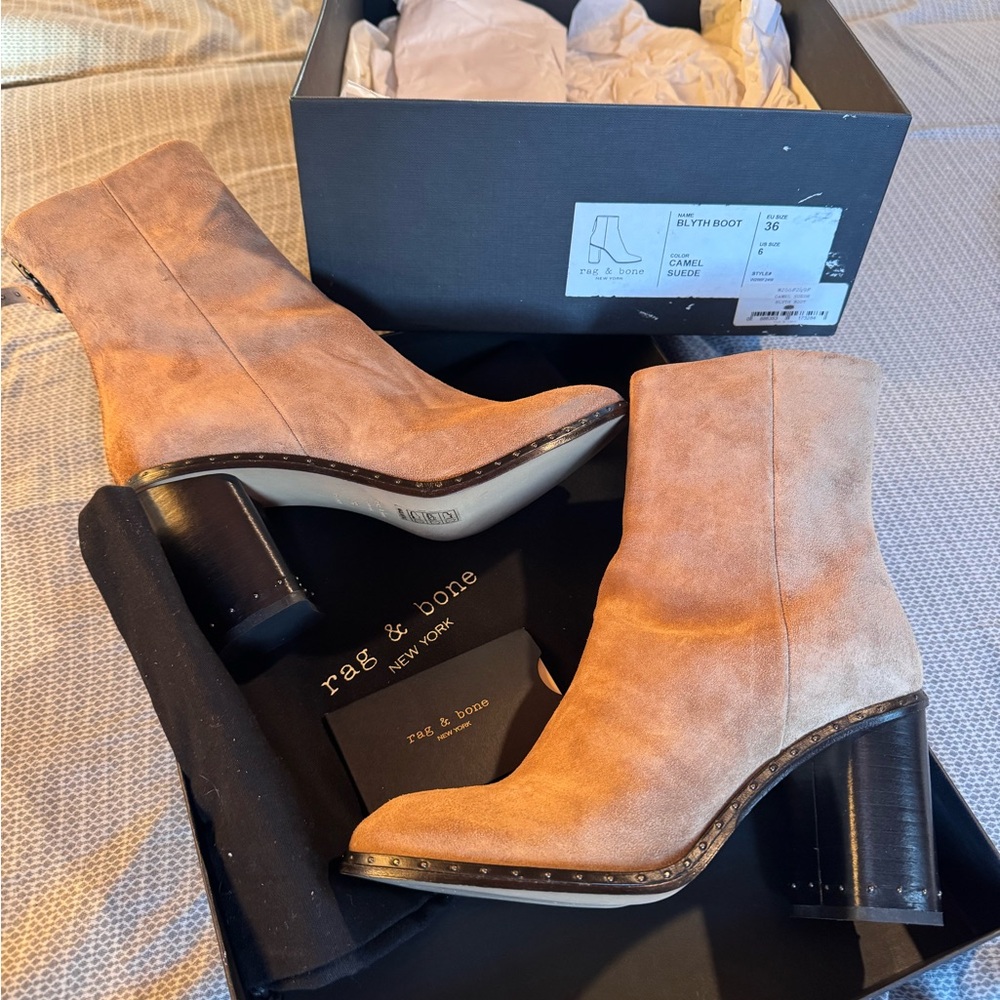 Rag & Bone Women's Blythe Suede Boots